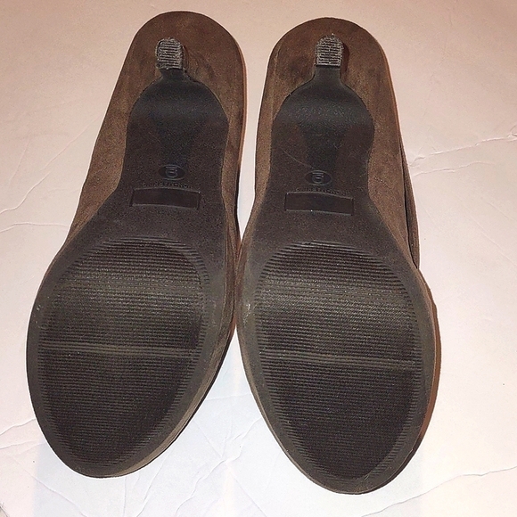 EUC Mossimo Faux Suede Platform Bootie Stilletos - Picture 11 of 12